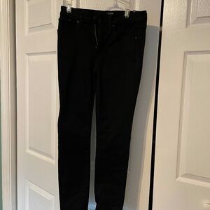 J. Crew Midrise Black Jeans